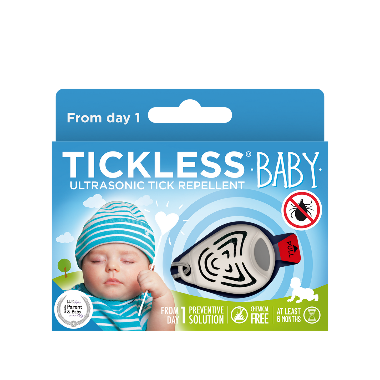 TicklessUSA Beige TICKLESS® Baby&Kid Chemical-Free, ultrasonic tick device for kids sonicguard SonicGuard sonicguardusa SonicGuardUSA tick repeller ultrasonic Tickless TicklessUSA tick and flea repellent safe