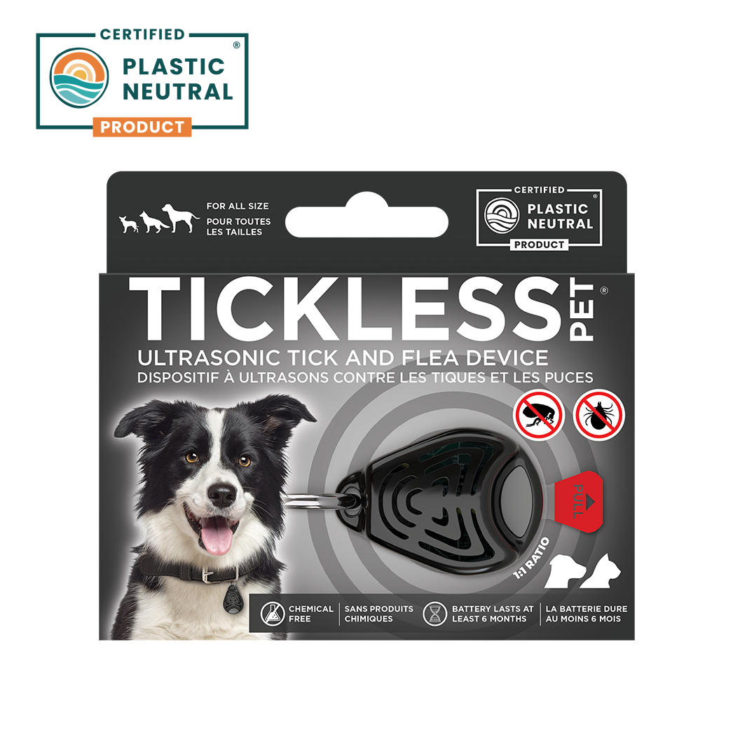 TicklessUSA ultrasonic tick and flea device Black TICKLESS® Pet - Chemical-free, ultrasonic tick and flea device for pets sonicguard SonicGuard sonicguardusa SonicGuardUSA tick repeller ultrasonic Tickless TicklessUSA tick and flea repellent safe