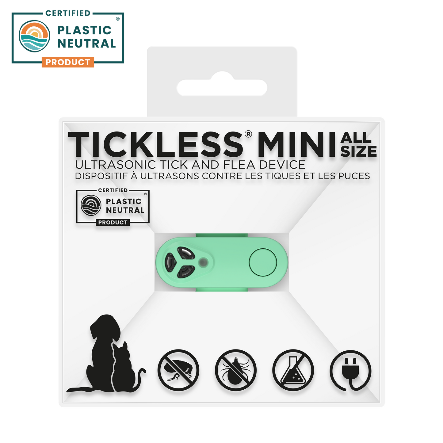 TicklessUSA ultrasonic tick and flea device Mint Green New** TICKLESS® Mini Chemical-free tick and flea device, rechargeable sonicguard SonicGuard sonicguardusa SonicGuardUSA tick repeller ultrasonic Tickless TicklessUSA tick and flea repellent safe