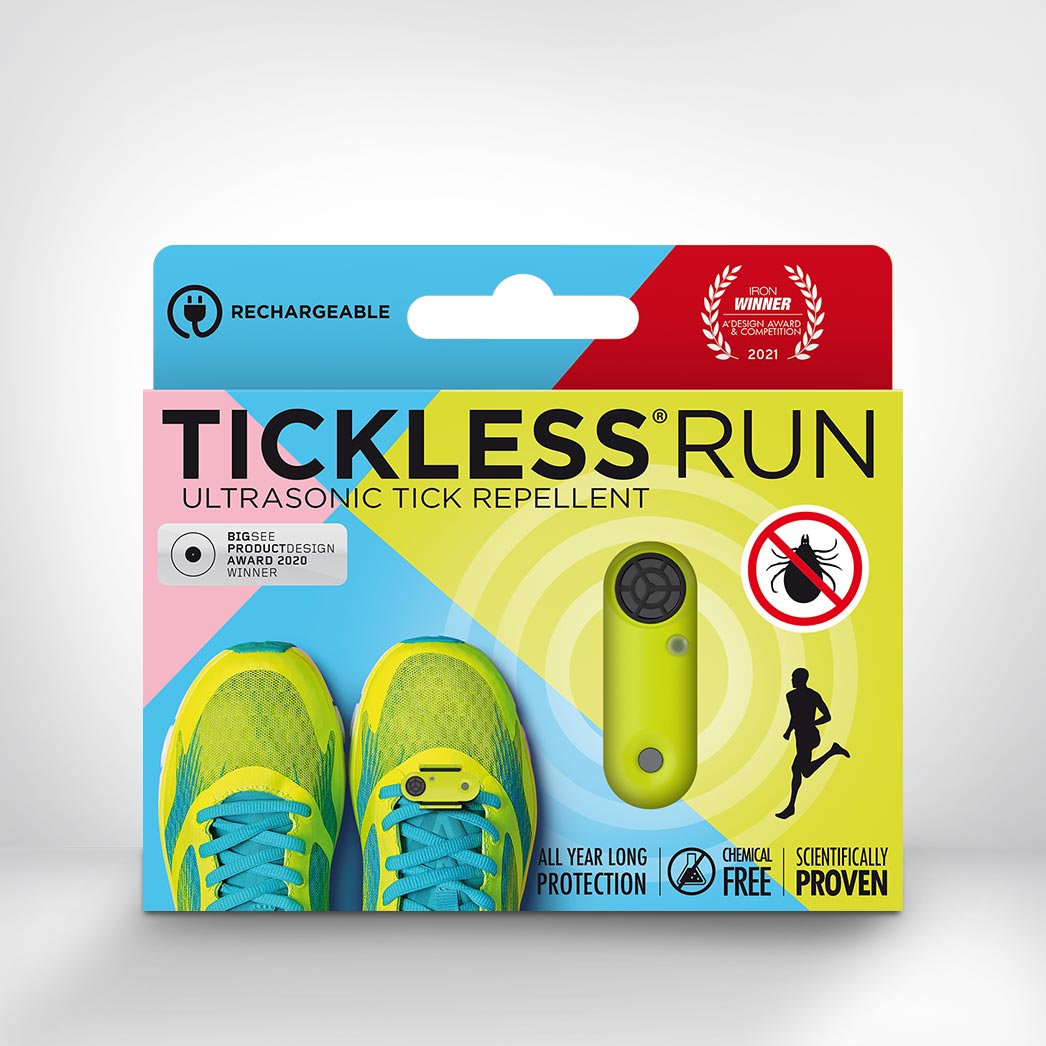 TicklessUSA Neon Tickless Run Chemical-Free Tick Repellent for Runners sonicguard SonicGuard sonicguardusa SonicGuardUSA tick repeller ultrasonic Tickless TicklessUSA tick and flea repellent safe