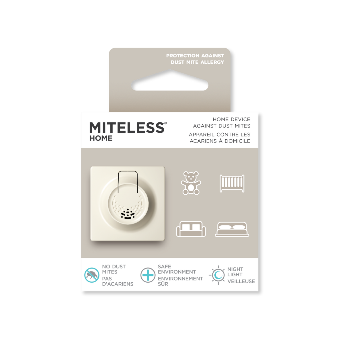 TicklessUSA MITELESS® Home, chemical-free ultrasonic dust mite device for home sonicguard SonicGuard sonicguardusa SonicGuardUSA tick repeller ultrasonic Tickless TicklessUSA tick and flea repellent safe
