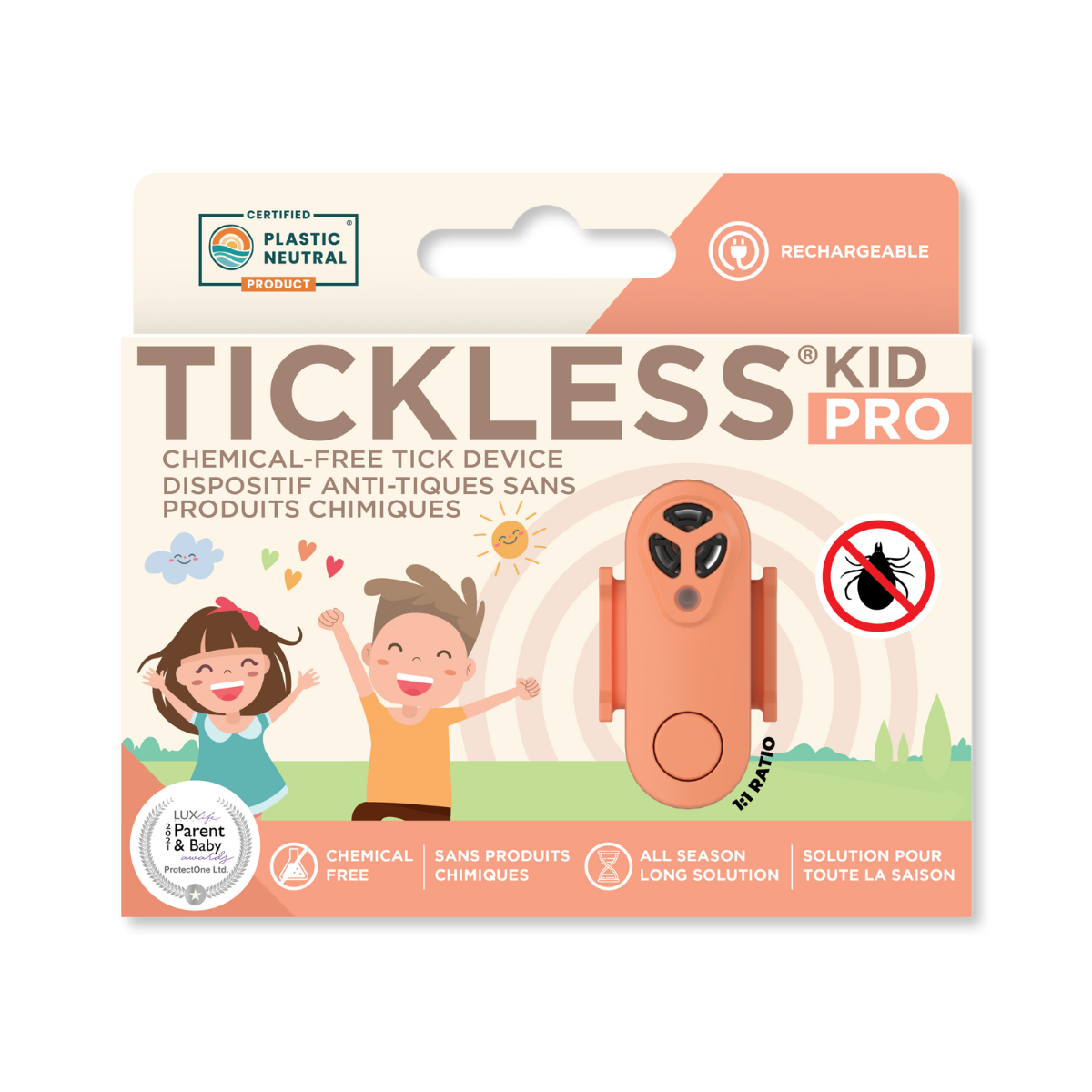 TicklessUSA TICKLESS® KidPRO Chemical-free tick device for kids (rechargeable) sonicguard SonicGuard sonicguardusa SonicGuardUSA tick repeller ultrasonic Tickless TicklessUSA tick and flea repellent safe