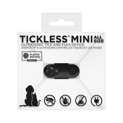 TicklessUSA ultrasonic tick and flea device Jet Black TICKLESS® Mini Chemical-free tick and flea device, rechargeable sonicguard SonicGuard sonicguardusa SonicGuardUSA tick repeller ultrasonic Tickless TicklessUSA tick and flea repellent safe