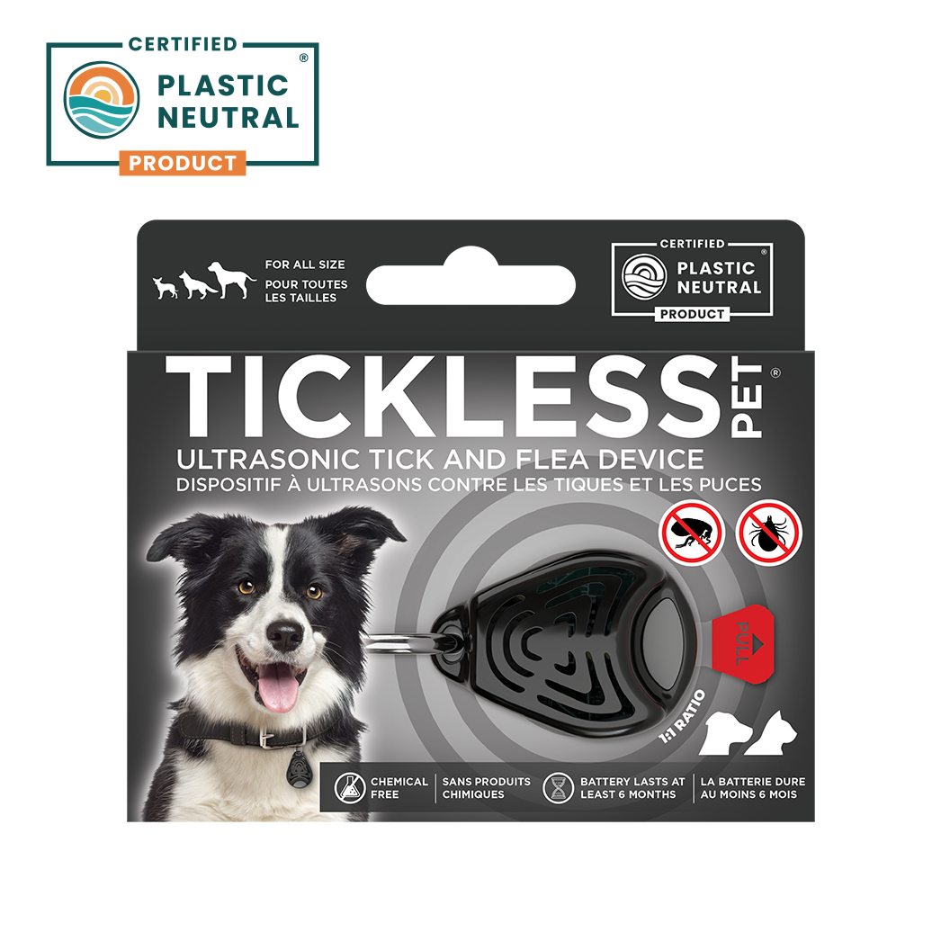 TicklessUSA Black TICKLESS® Pet - Chemical-free, ultrasonic tick and flea device for pets sonicguard SonicGuard sonicguardusa SonicGuardUSA tick repeller ultrasonic Tickless TicklessUSA tick and flea repellent safe