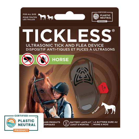 TicklessUSA Brown TICKLESS® Horse - Chemical-free, ultrasonic tick device for horses sonicguard SonicGuard sonicguardusa SonicGuardUSA tick repeller ultrasonic Tickless TicklessUSA tick and flea repellent safe