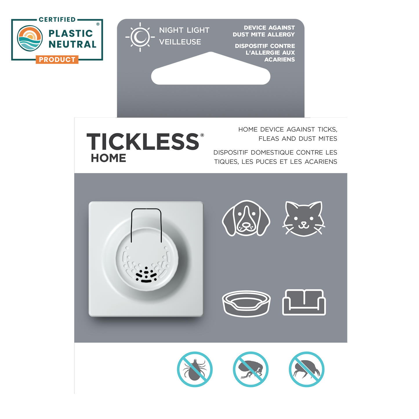 TicklessUSA Dusk Grey Tickless Home, Chemical-Free Tick and Flea device for Homes sonicguard SonicGuard sonicguardusa SonicGuardUSA tick repeller ultrasonic Tickless TicklessUSA tick and flea repellent safe