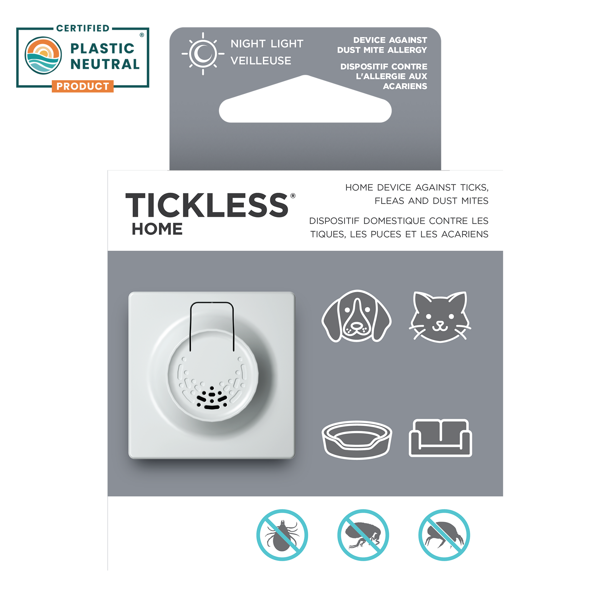 TicklessUSA Dusk Grey Tickless Home, Chemical-Free Tick and Flea device for Homes sonicguard SonicGuard sonicguardusa SonicGuardUSA tick repeller ultrasonic Tickless TicklessUSA tick and flea repellent safe