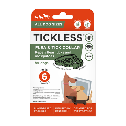 TicklessUSA flea and tic collar NEW** Tickless® Flea & Tick Collar for dogs with Citronella (2 pc) sonicguard SonicGuard sonicguardusa SonicGuardUSA tick repeller ultrasonic Tickless TicklessUSA tick and flea repellent safe