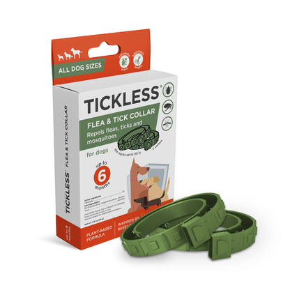 TicklessUSA flea and tic collar Tickless® Flea & Tick Collar for dogs with Citronella (2 pc) sonicguard SonicGuard sonicguardusa SonicGuardUSA tick repeller ultrasonic Tickless TicklessUSA tick and flea repellent safe