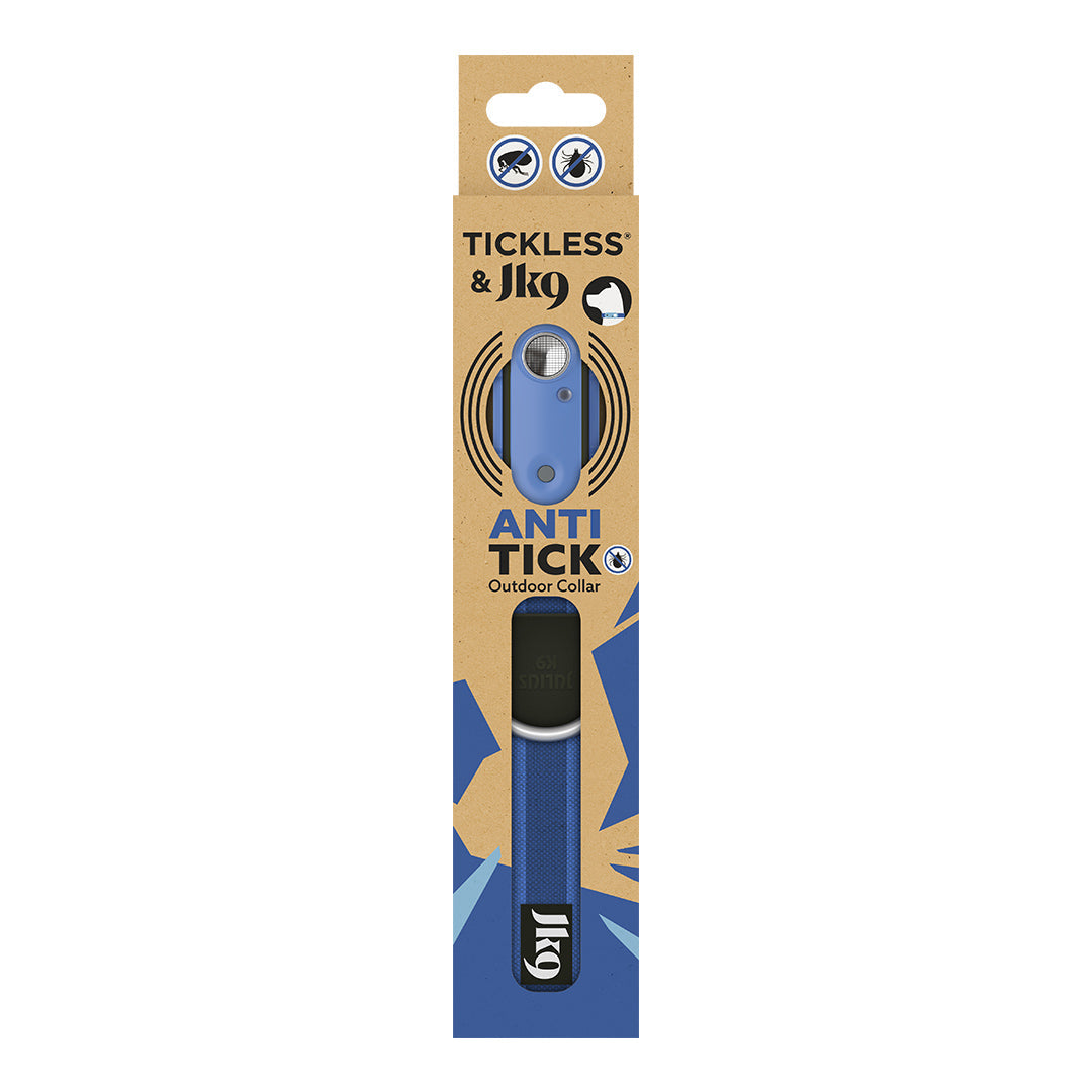 TicklessUSA Greek Blue NEW**ANTI TICK OUTDOOR COLLAR sonicguard SonicGuard sonicguardusa SonicGuardUSA tick repeller ultrasonic Tickless TicklessUSA tick and flea repellent safe