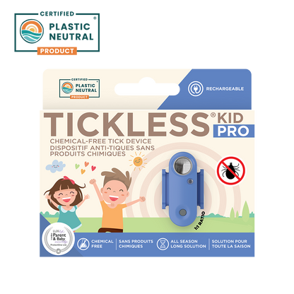 TicklessUSA Greek Blue TICKLESS® KidPRO - Ultrasonic Rechargeable Tick device for Children sonicguard SonicGuard sonicguardusa SonicGuardUSA tick repeller ultrasonic Tickless TicklessUSA tick and flea repellent safe