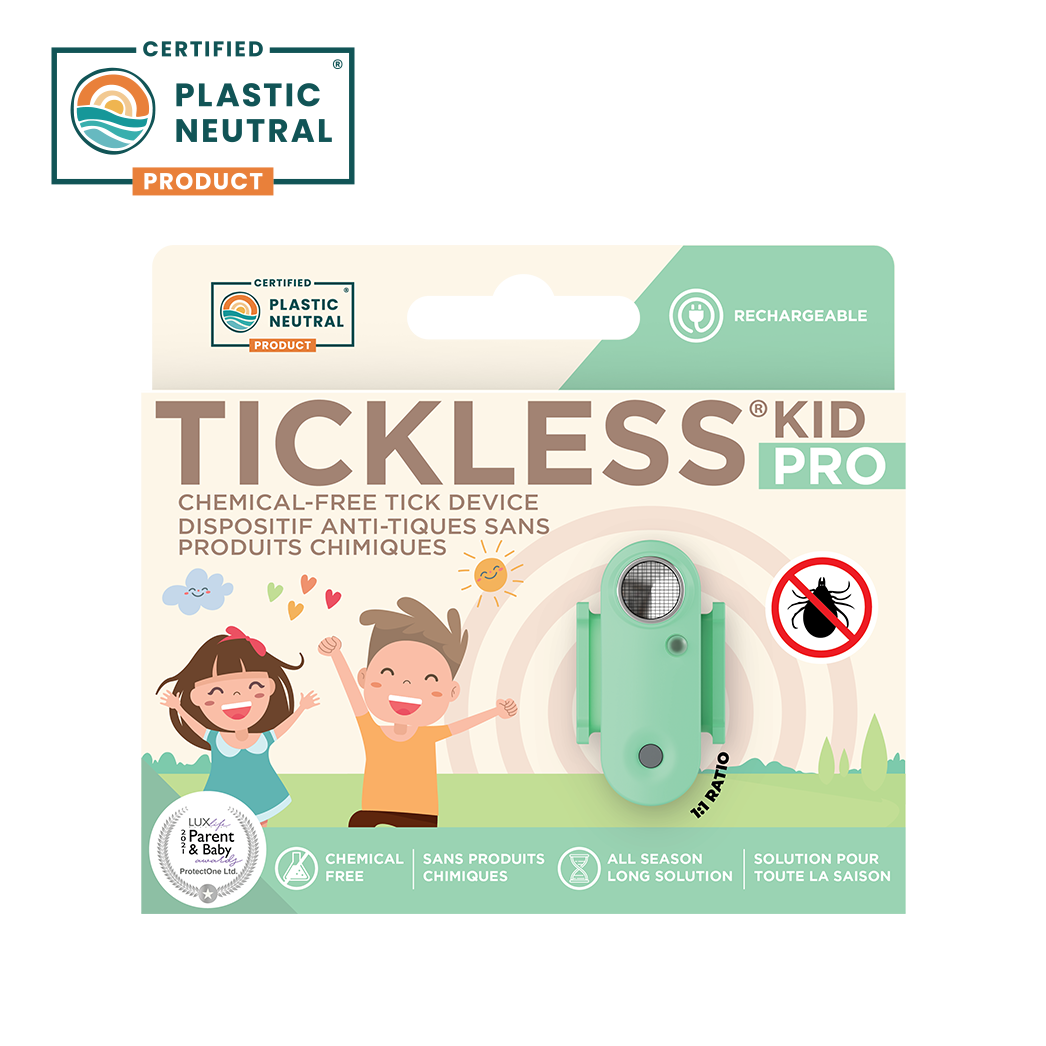 TicklessUSA Mint Green TICKLESS® KidPRO - Ultrasonic Rechargeable Tick device for Children sonicguard SonicGuard sonicguardusa SonicGuardUSA tick repeller ultrasonic Tickless TicklessUSA tick and flea repellent safe