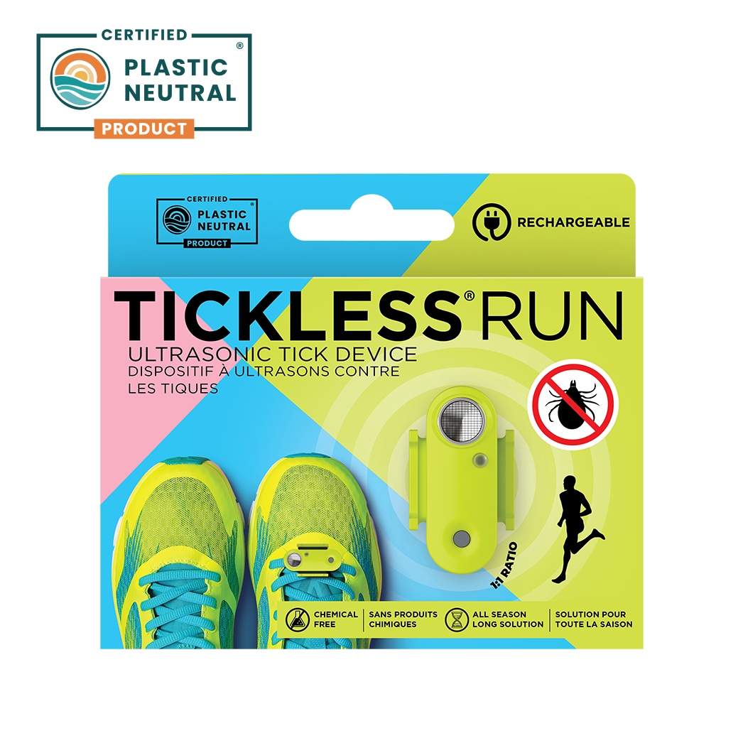 TicklessUSA Neon TICKLESS® Run - Chemical-free, ultrasonic tick device for runners, rechargeable sonicguard SonicGuard sonicguardusa SonicGuardUSA tick repeller ultrasonic Tickless TicklessUSA tick and flea repellent safe