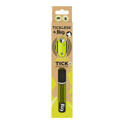 TicklessUSA Neon Yellow NEW**ANTI TICK OUTDOOR COLLAR sonicguard SonicGuard sonicguardusa SonicGuardUSA tick repeller ultrasonic Tickless TicklessUSA tick and flea repellent safe