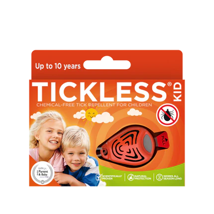 TicklessUSA Orange TICKLESS® Baby&Kid Chemical-Free, ultrasonic tick device for kids sonicguard SonicGuard sonicguardusa SonicGuardUSA tick repeller ultrasonic Tickless TicklessUSA tick and flea repellent safe