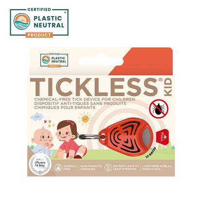 TicklessUSA Orange TICKLESS® Baby&Kid Chemical-Free, ultrasonic tick device for kids sonicguard SonicGuard sonicguardusa SonicGuardUSA tick repeller ultrasonic Tickless TicklessUSA tick and flea repellent safe