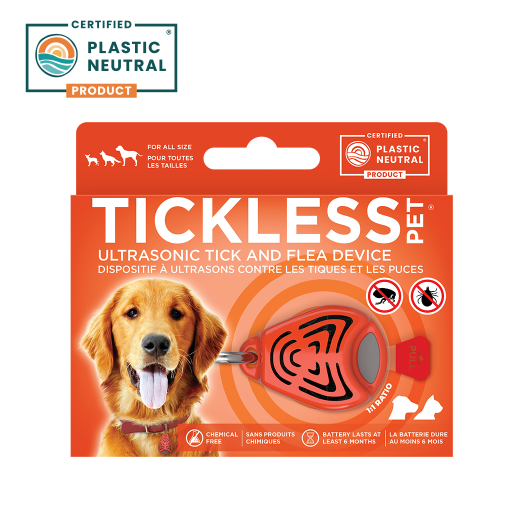 TicklessUSA Orange TICKLESS® Pet - Chemical-free, ultrasonic tick and flea device for pets sonicguard SonicGuard sonicguardusa SonicGuardUSA tick repeller ultrasonic Tickless TicklessUSA tick and flea repellent safe