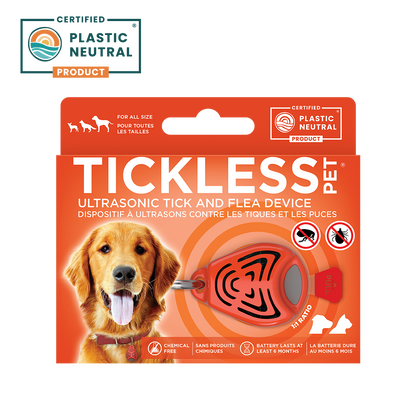 TicklessUSA Orange TICKLESS® Pet - Chemical-free, ultrasonic tick and flea device for pets sonicguard SonicGuard sonicguardusa SonicGuardUSA tick repeller ultrasonic Tickless TicklessUSA tick and flea repellent safe