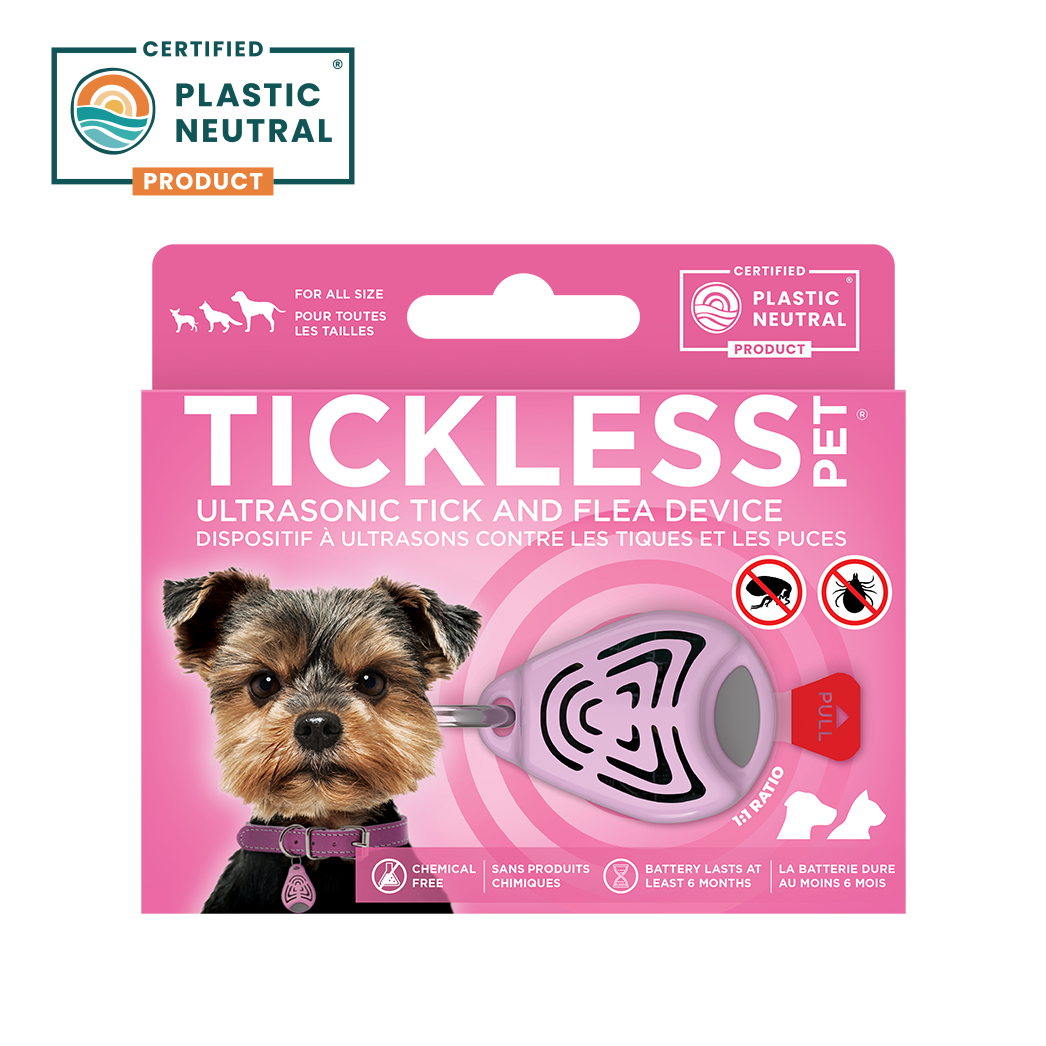 TicklessUSA Pink TICKLESS® Pet - Chemical-free, ultrasonic tick and flea device for pets sonicguard SonicGuard sonicguardusa SonicGuardUSA tick repeller ultrasonic Tickless TicklessUSA tick and flea repellent safe