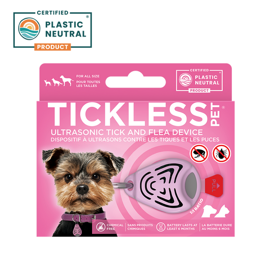 TicklessUSA Pink TICKLESS® Pet - Chemical-free, ultrasonic tick and flea device for pets sonicguard SonicGuard sonicguardusa SonicGuardUSA tick repeller ultrasonic Tickless TicklessUSA tick and flea repellent safe