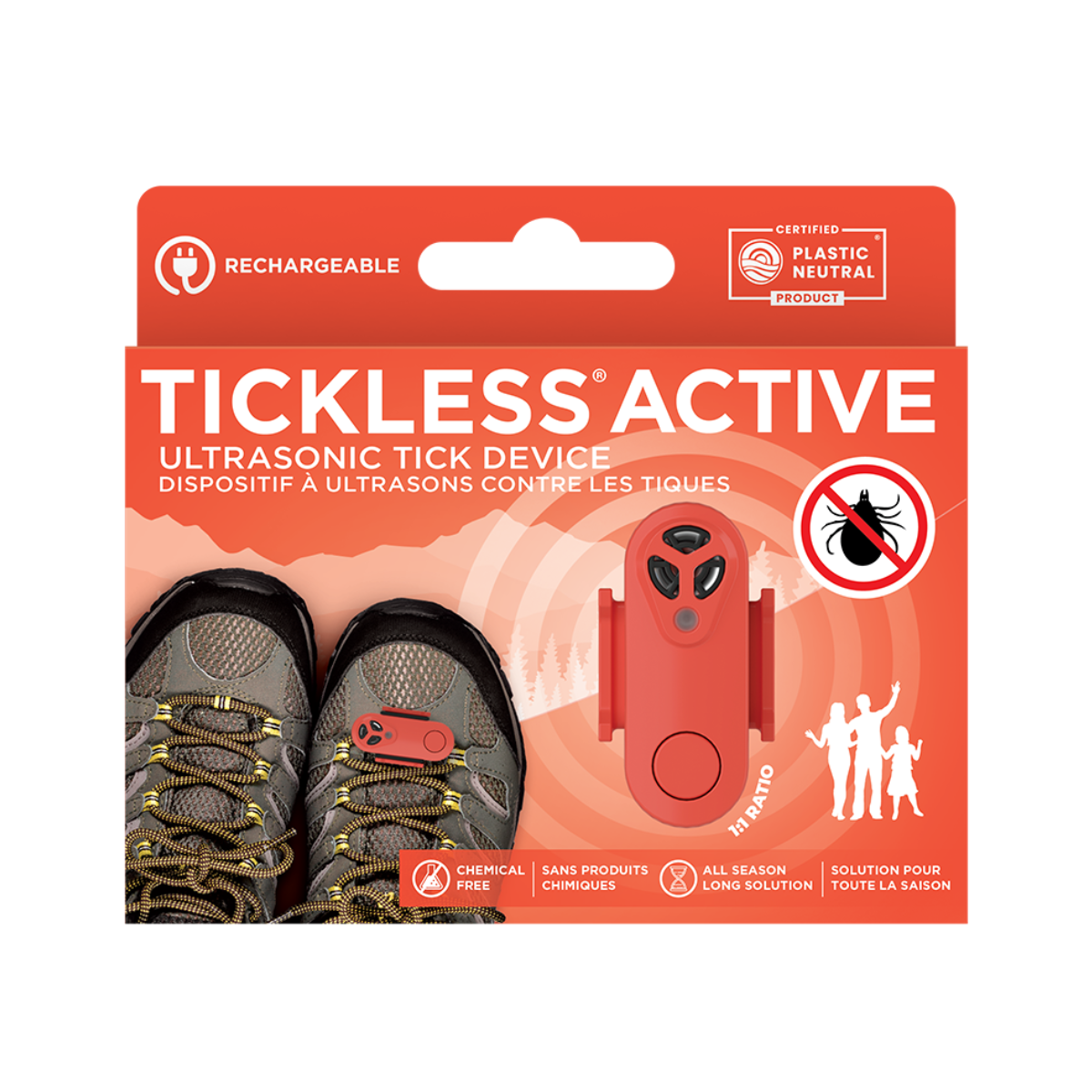 TicklessUSA TICKLESS® Active - Chemical-free, ultrasonic tick device (rechargeable) sonicguard SonicGuard sonicguardusa SonicGuardUSA tick repeller ultrasonic Tickless TicklessUSA tick and flea repellent safe