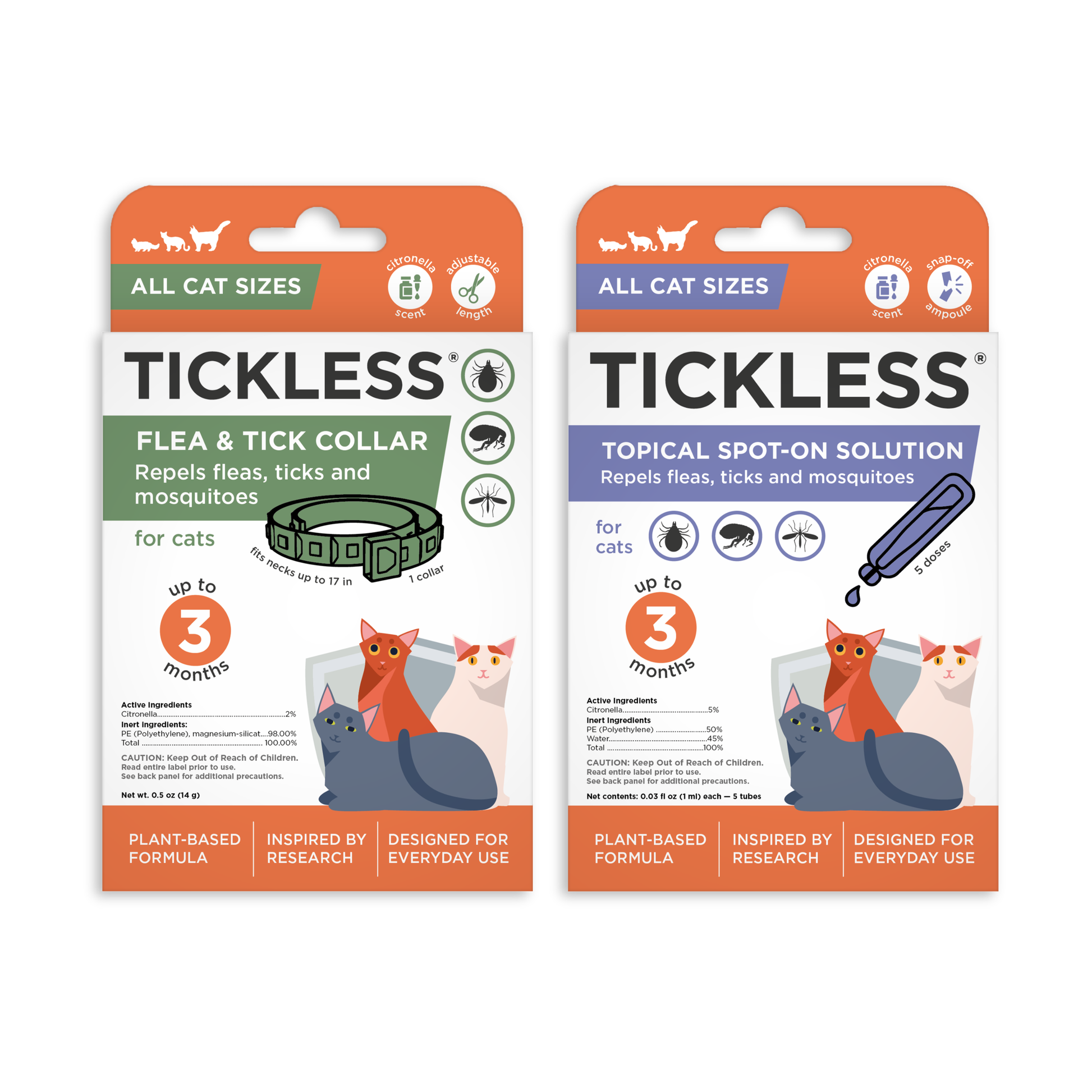 TicklessUSA Tickless Cat Care Combo sonicguard SonicGuard sonicguardusa SonicGuardUSA tick repeller ultrasonic Tickless TicklessUSA tick and flea repellent safe
