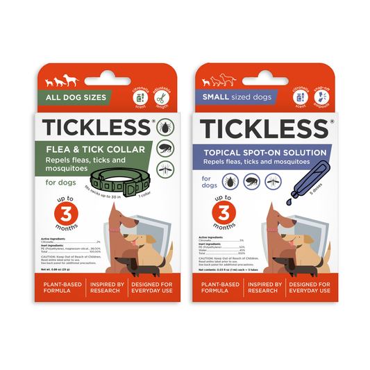 TicklessUSA Tickless Complete Care Combo – Little Paws (S) sonicguard SonicGuard sonicguardusa SonicGuardUSA tick repeller ultrasonic Tickless TicklessUSA tick and flea repellent safe