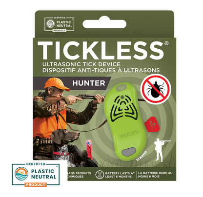 TicklessUSA TICKLESS® Hunter - Chemical-free, ultrasonic tick device sonicguard SonicGuard sonicguardusa SonicGuardUSA tick repeller ultrasonic Tickless TicklessUSA tick and flea repellent safe