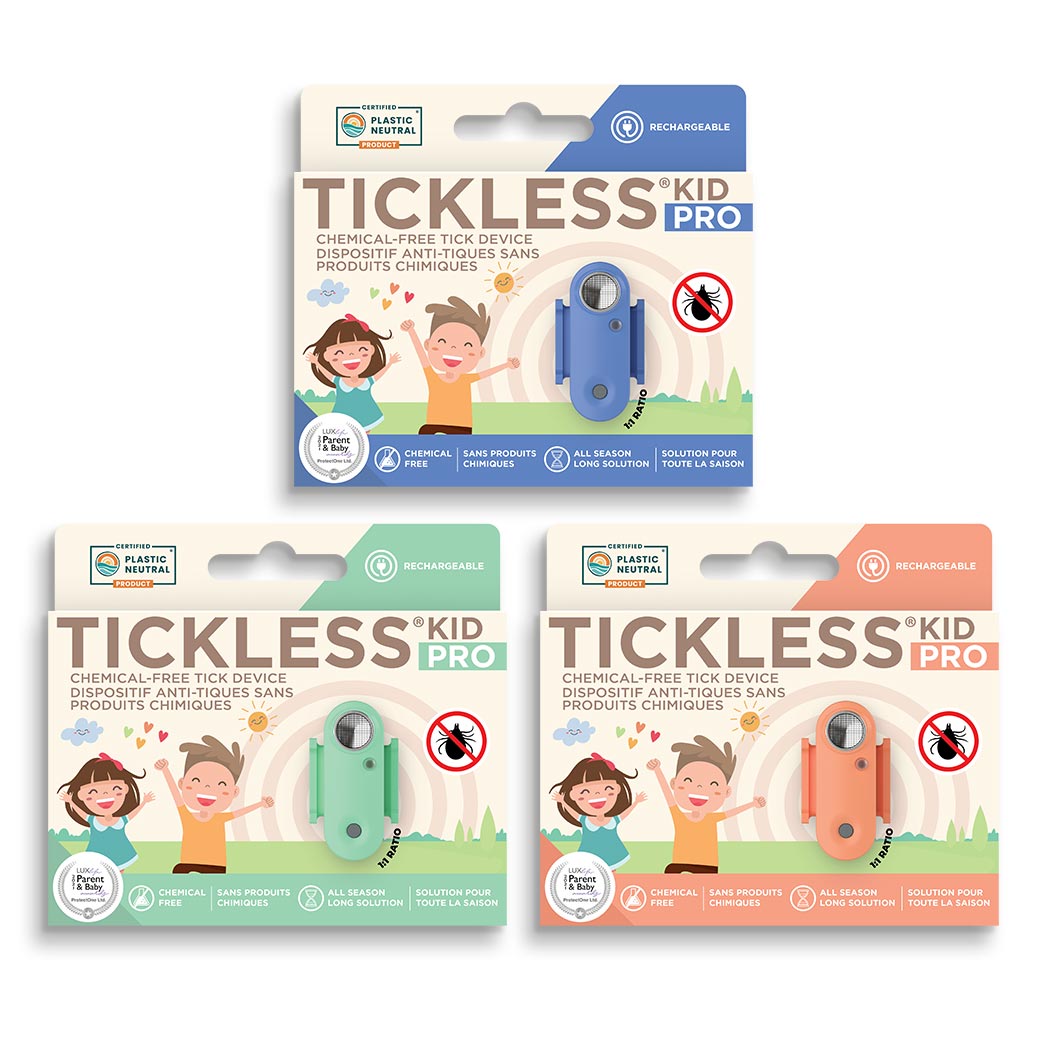 TICKLESS® KidPRO - Ultrasonic Rechargeable Tick device for Children ...