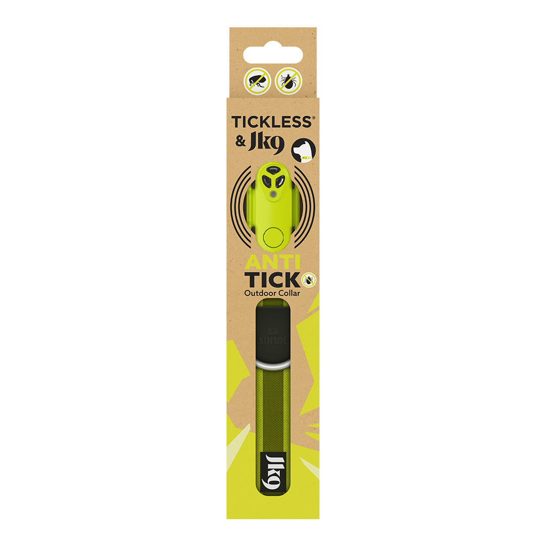 TicklessUSA ultrasonic tick and flea device Neon Yellow TICKLESS® Anti-tick outdoor collar sonicguard SonicGuard sonicguardusa SonicGuardUSA tick repeller ultrasonic Tickless TicklessUSA tick and flea repellent safe