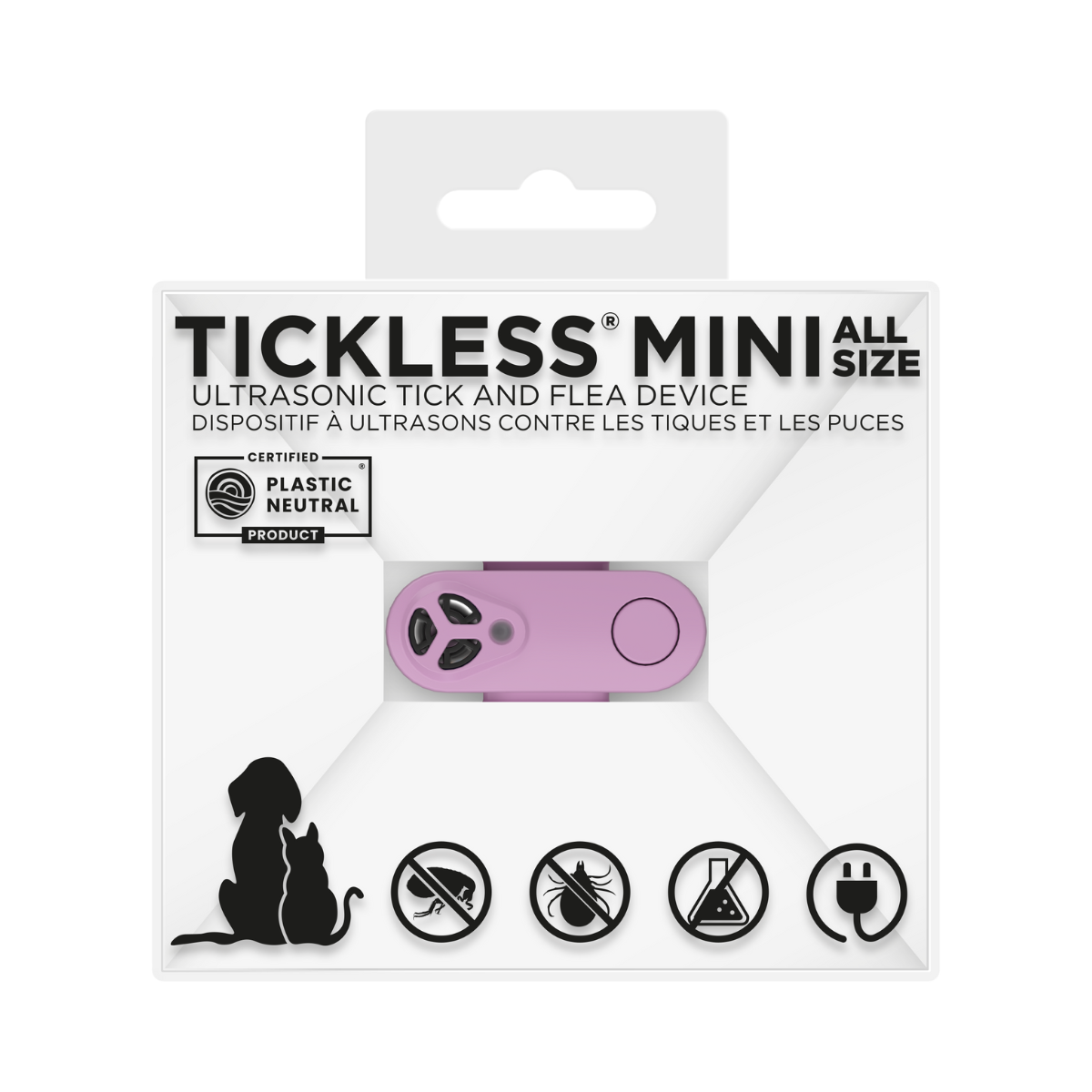 TicklessUSA ultrasonic tick and flea device Purple TICKLESS® Mini Chemical-free tick and flea device, rechargeable sonicguard SonicGuard sonicguardusa SonicGuardUSA tick repeller ultrasonic Tickless TicklessUSA tick and flea repellent safe