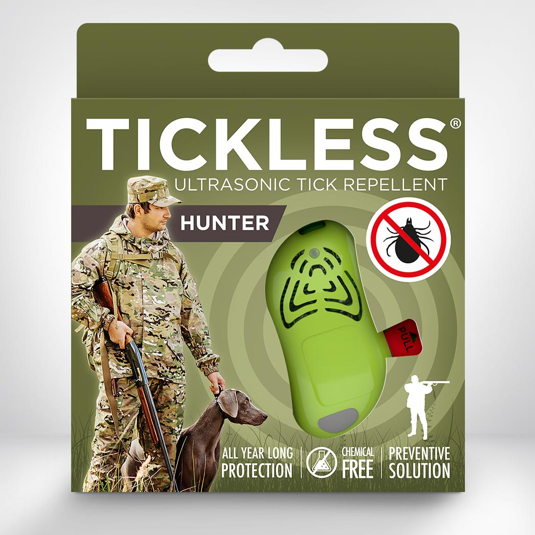 TICKLESS® Hunter - Chemical-free, ultrasonic tick repellent