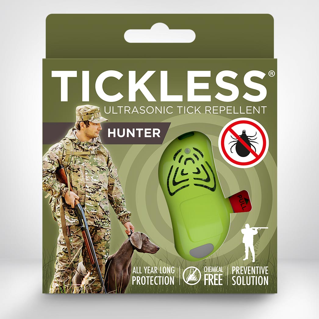 TicklessUSA Green Tickless Hunter Chemical-Free Tick Repellent for Hunters sonicguard SonicGuard sonicguardusa SonicGuardUSA tick repeller ultrasonic Tickless TicklessUSA tick and flea repellent safe