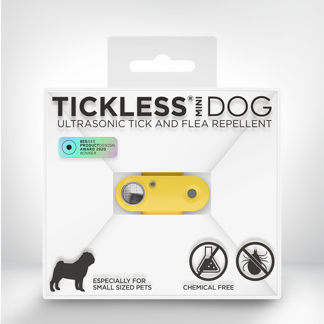 TicklessUSA Marigold Tickless Mini Dog Chemical-Free Tick and Flea Repellent sonicguard SonicGuard sonicguardusa SonicGuardUSA tick repeller ultrasonic Tickless TicklessUSA tick and flea repellent safe