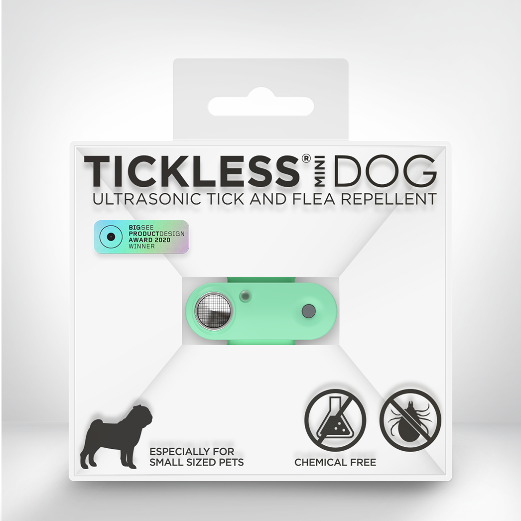 TicklessUSA Mentha Green Tickless Mini Dog Chemical-Free Tick and Flea Repellent sonicguard SonicGuard sonicguardusa SonicGuardUSA tick repeller ultrasonic Tickless TicklessUSA tick and flea repellent safe