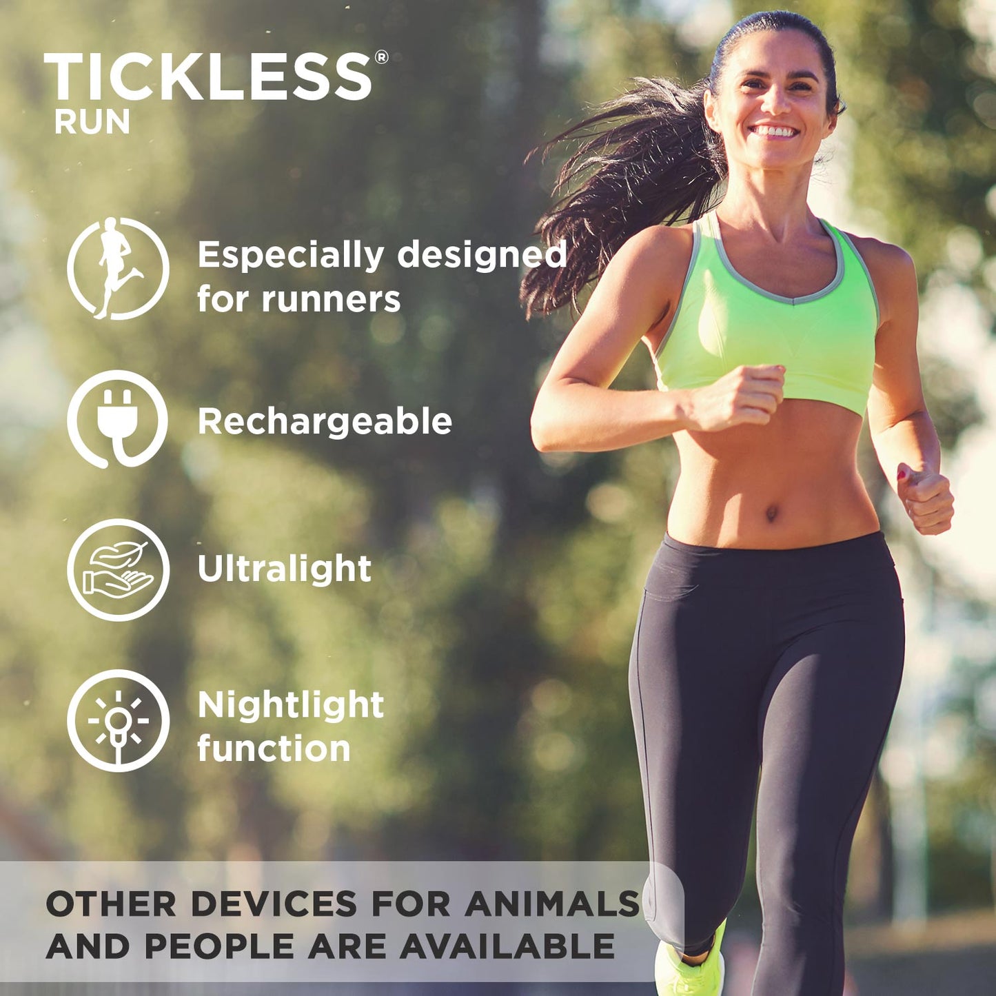 TicklessUSA Tickless Run Chemical-Free Tick Repellent for Runners sonicguard SonicGuard sonicguardusa SonicGuardUSA tick repeller ultrasonic Tickless TicklessUSA tick and flea repellent safe
